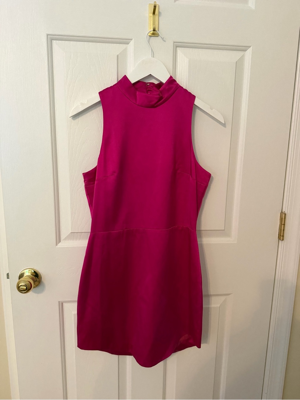 Amanda Uprichard Magenta Mini Dress Size Medium